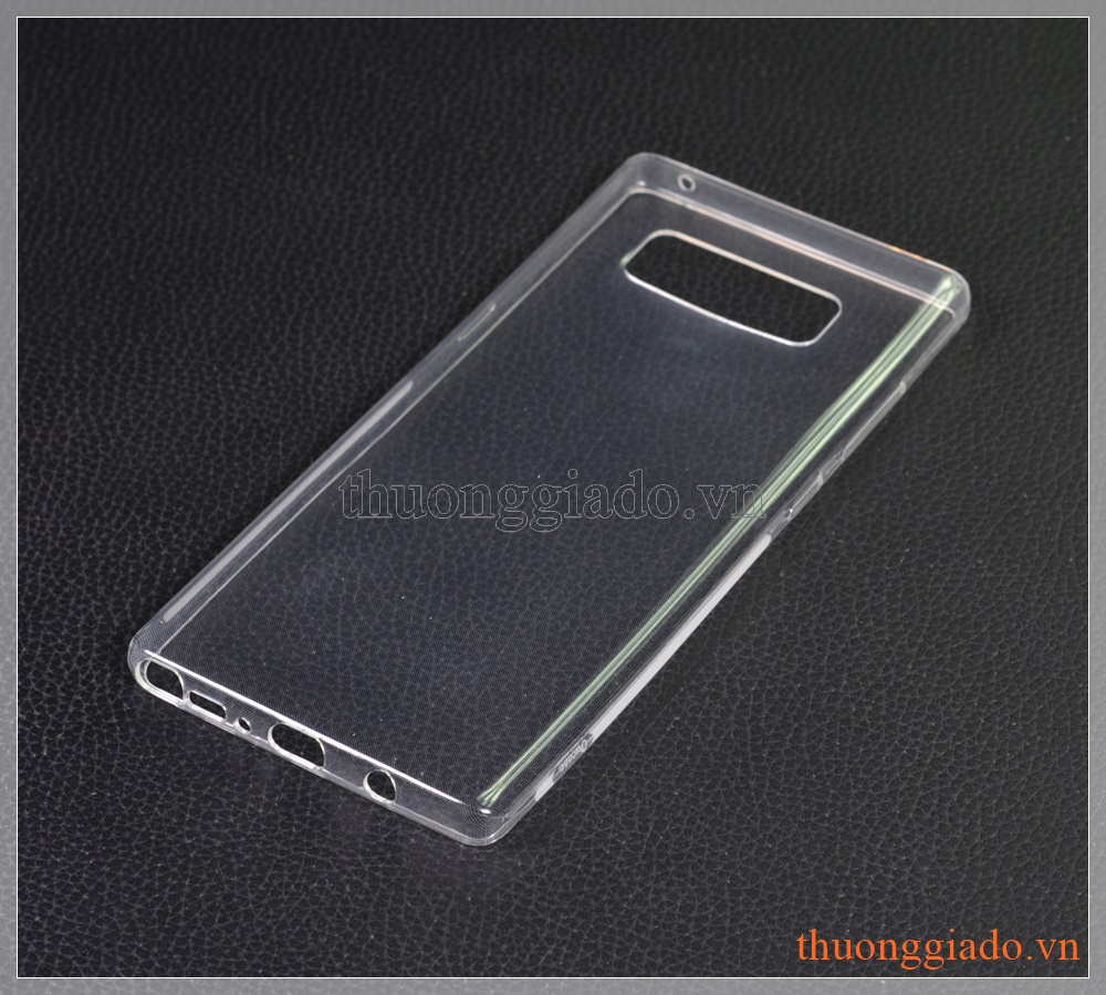 Ốp lưng silicone Samsung Note 8/ N950 (trong suốt, hiệu Vu case)