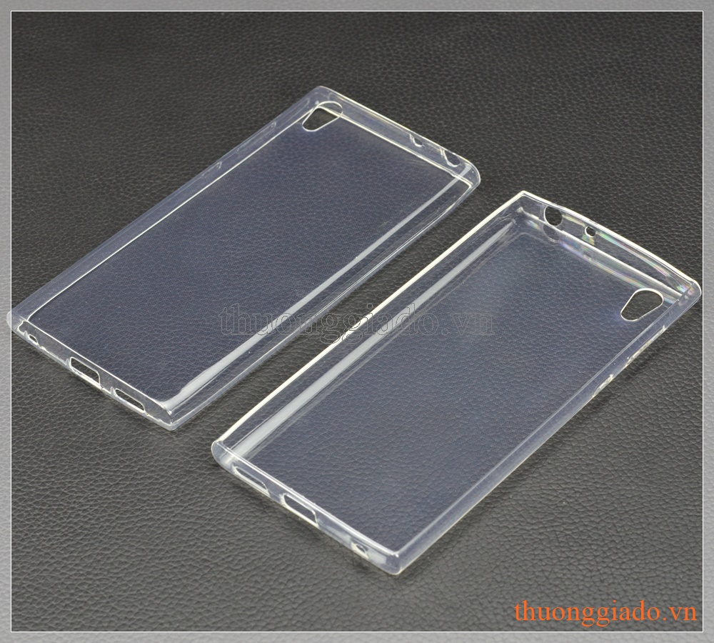 Ốp lưng silicone Sony Xperia L1, siêu mỏng _ ultra thin soft case