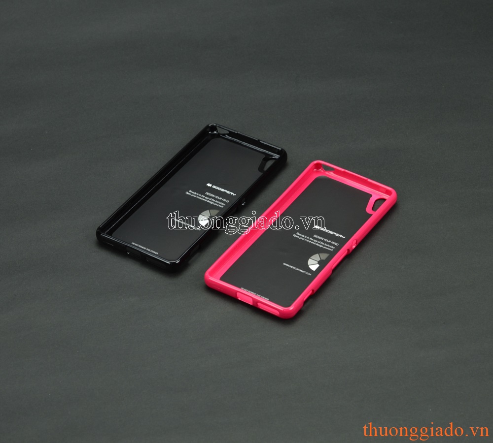 Ốp lưng silicone Sony Xperia XA (5.0"), phong cách thời trang, hiệu JELLY- MERCURY