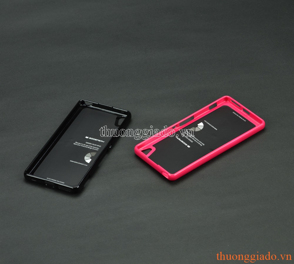 Ốp lưng silicone Sony Xperia XA (5.0"), phong cách thời trang, hiệu JELLY- MERCURY