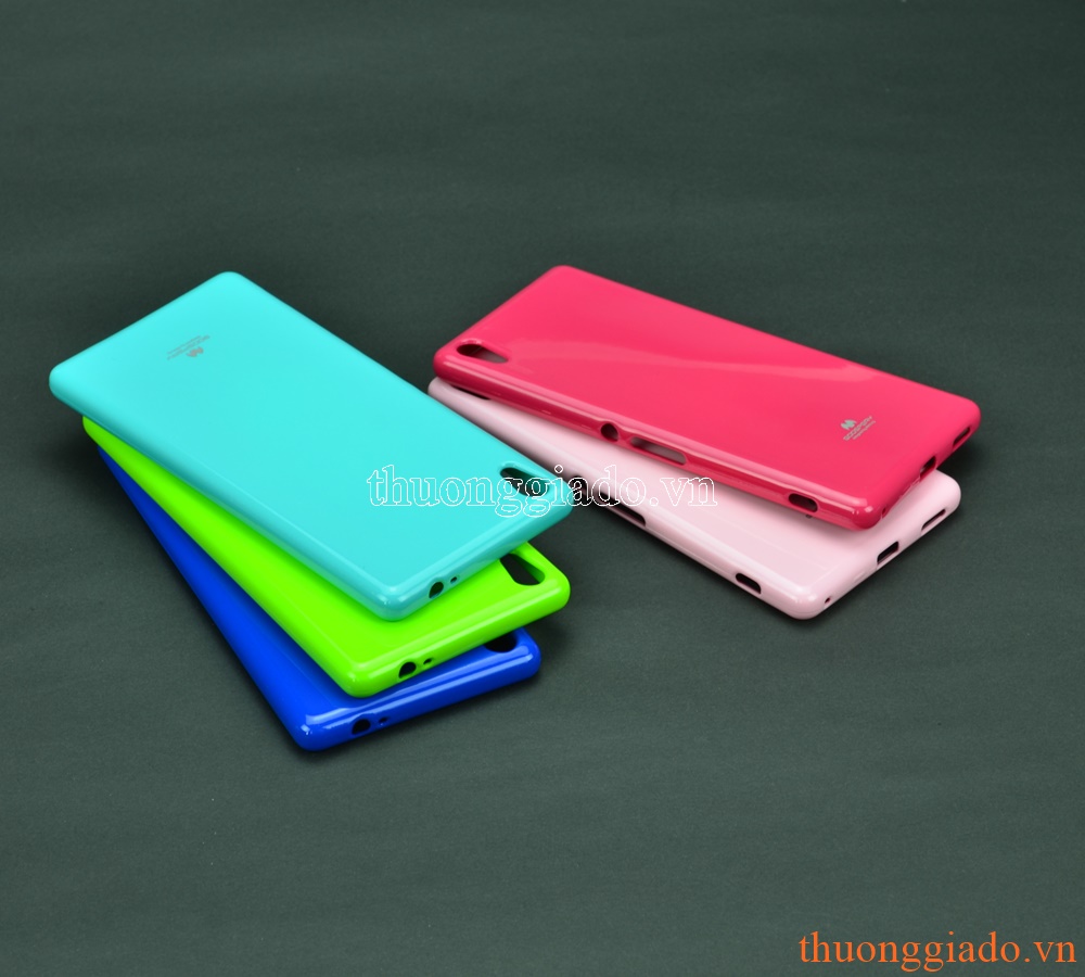 Ốp lưng silicone Sony Xperia  XA Ultra 6.0" ( loại thời trang JELLY, hiệu MERCURY)