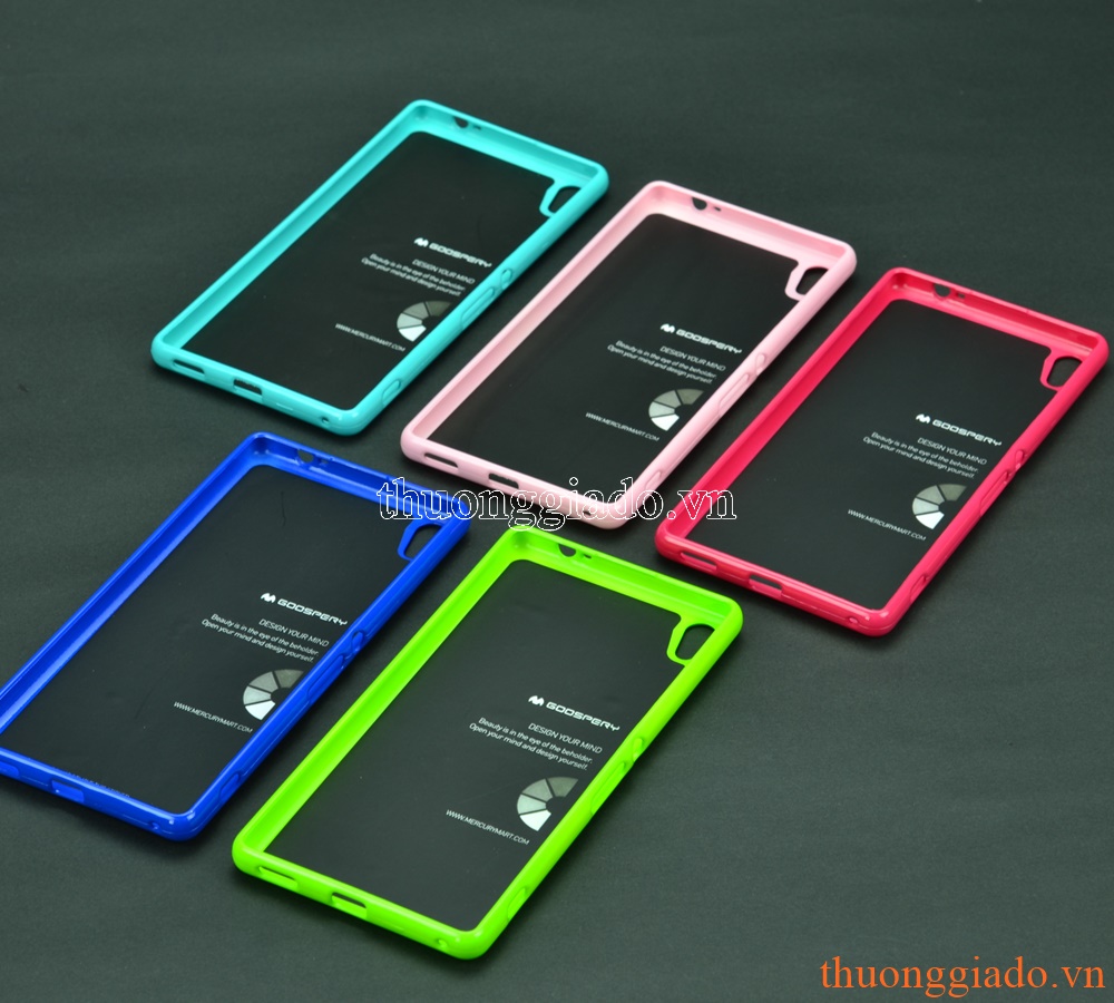 Ốp lưng silicone Sony Xperia  XA Ultra 6.0" ( loại thời trang JELLY, hiệu MERCURY)