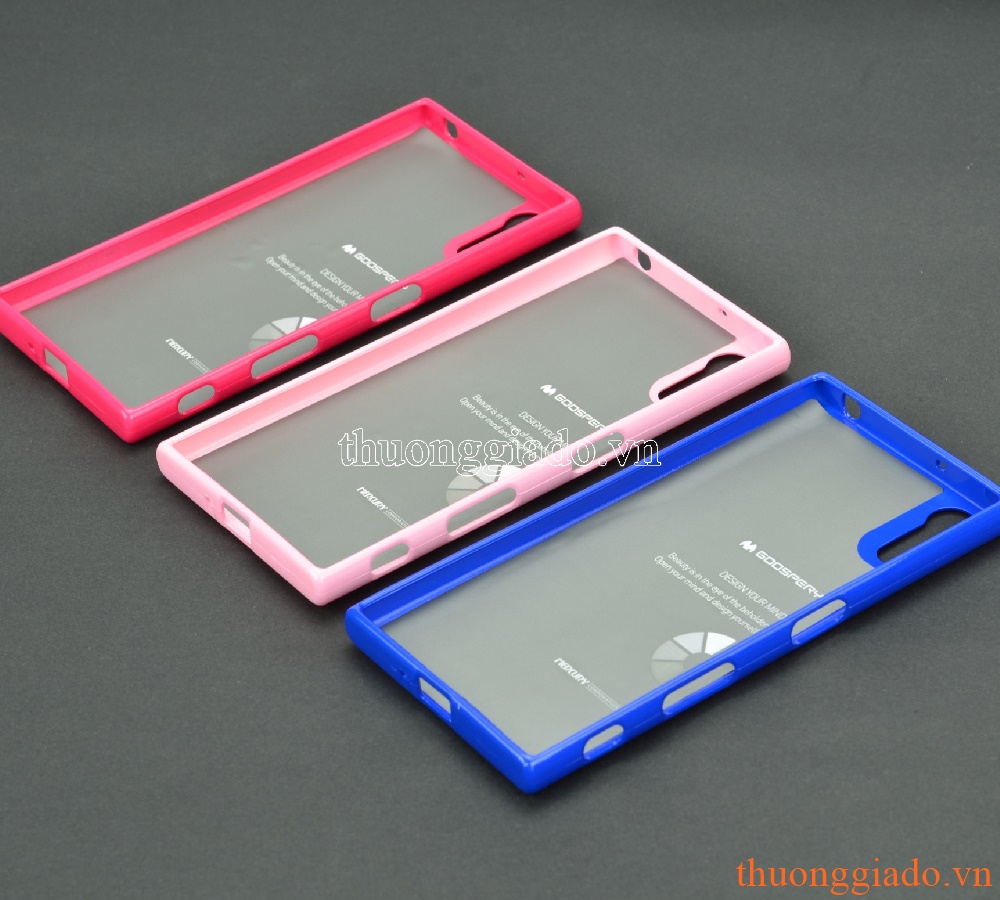 Ốp lưng silicone Sony Xperia XZ (5.2")/ XZs, loại thời trang, hiệu Mercury JELLY