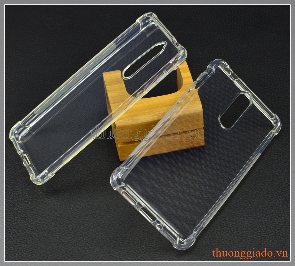 Ốp lưng silicone trong suốt Nokia 9 (5.3"), clear soft case