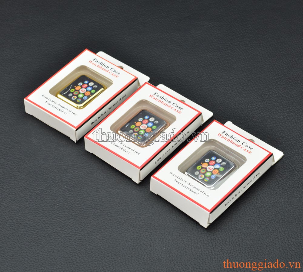 Ốp vành viền  Apple Watch 42mm, ốp bao trùm cả mặt màn hình