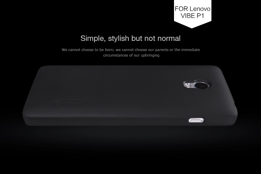 Ốp lưng sần NillKin cho Lenovo Vibe P1 Super Frosted Shield