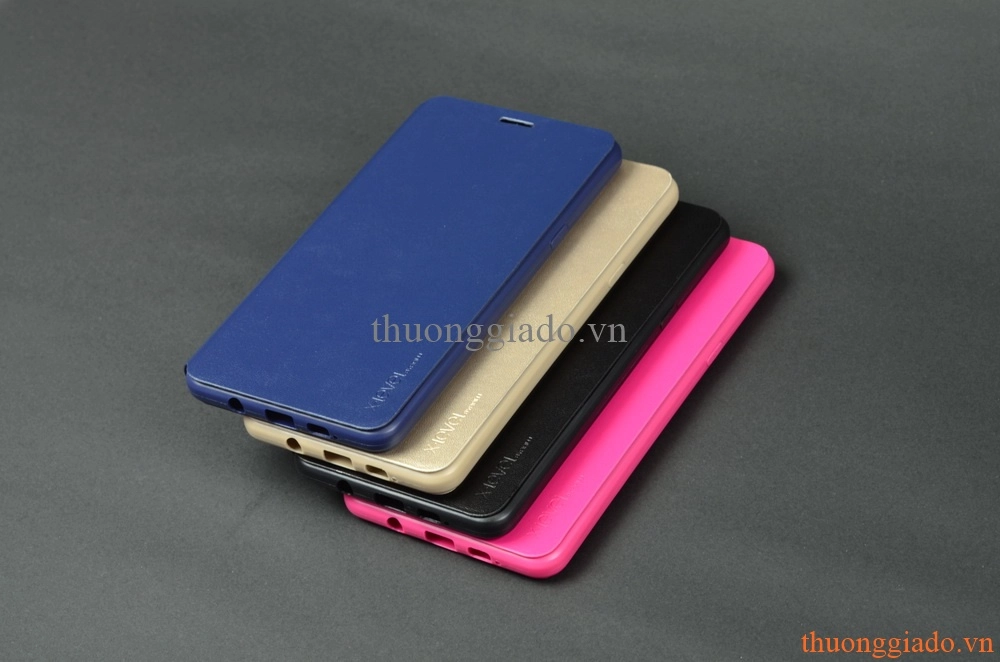 Bao Da Cầm Tay Cho Samsung Galaxy A9 (Hiệu X-Level, FIBColor) Bao Da Cầm Tay Cho Samsung Galaxy A9 (Hiệu X-Level, FIBColor)