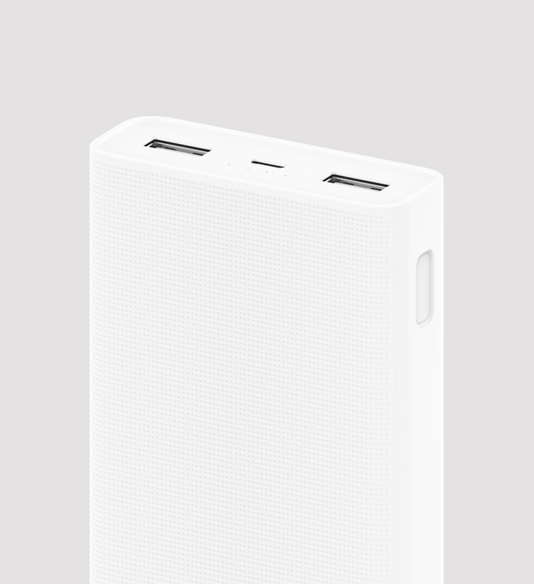 Pin sạc dự phòng Xiaomi 20000mAh Power Bank chính hãng (gen 2c, hỗ trợ sạc nhanh)