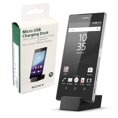 Đế sạc Sony DK55 Micro USB Charging Dock,Xperia Z5, Z5 Premium, Z5 Compact