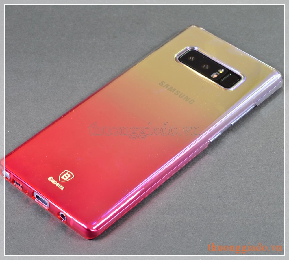 Ốp lưng Samsung Note 8/ N950 (màu sắc, hiệu Baseus, Glaze Case) Ốp lưng Samsung Note 8/ N950 (màu sắc, hiệu Baseus, Glaze Case)