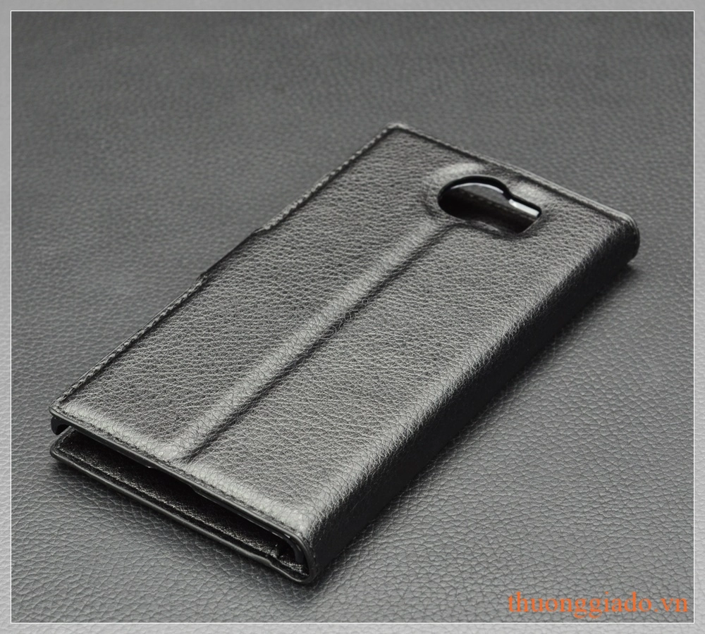 Bao da blackberry Priv flip cover màu đen Bao da blackberry Priv flip cover màu đen