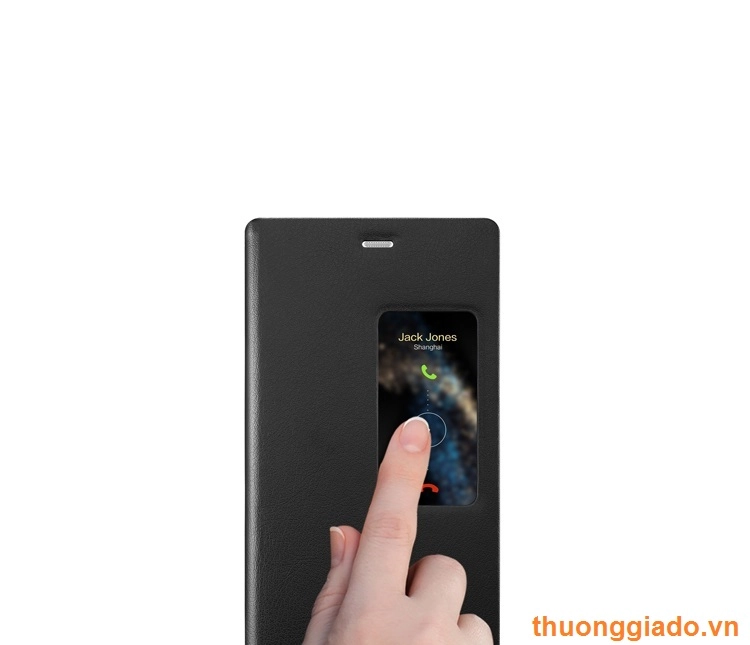 Bao Da Huawei P8 (5.2") Flip Cover with Smart Window Series Chính Hãng