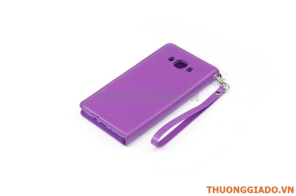 Bao Da Cầm Tay Samsung Galaxy  J7 (bản 2016),Hiệu HANMAN, CANVAS DIARY