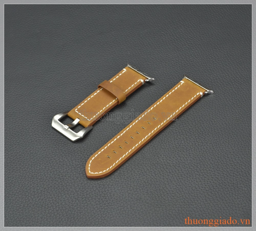 Dây đeo tay thay thế Apple Watch 42mm (da bò, mẫu 2) Dây đeo tay thay thế Apple Watch 42mm (da bò, mẫu 2)
