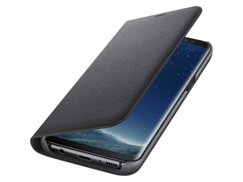 Bao da Samsung Galaxy S8/ G950 Led View Cover (màu đen) Bao da Samsung Galaxy S8/ G950 Led View Cover (màu đen)