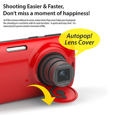 Samsung galaxy s5 zoom/ galaxy k zoom/ araree auto pop protective cover case