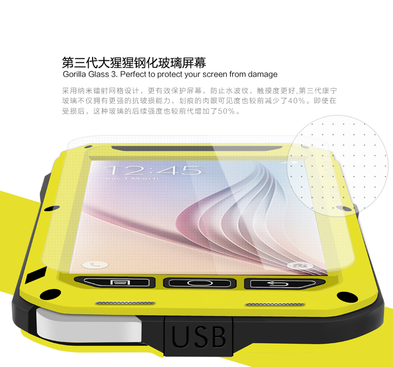 SAMSUNG GALAXY S6/ G920F LOVEMEI POWERFUL