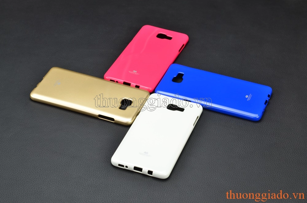 Ốp lưng silicone Samsung Galaxy C9, Galaxy C9 Pro, loại thời trang hiệu Jelly Mercury