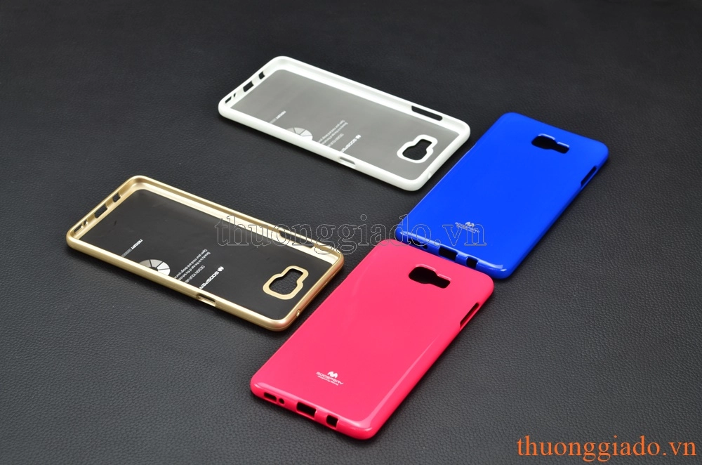Ốp lưng silicone Samsung Galaxy C9, Galaxy C9 Pro, loại thời trang hiệu Jelly Mercury