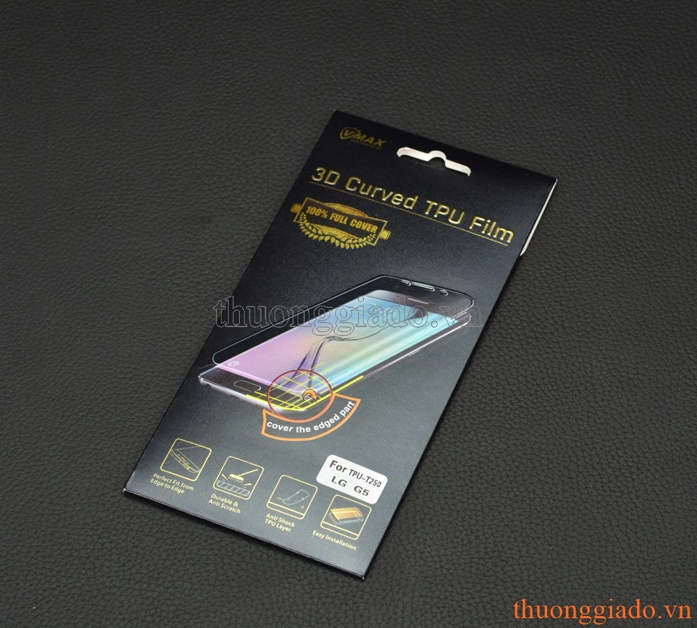 Miếng dán Vmax full màn hình LG G5, LG F700 Screen Protector
