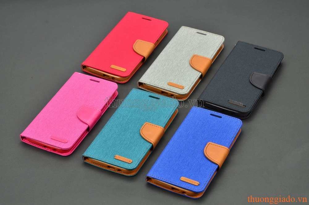 Bao Da HTC One ME Wallet Flip Leather Case (hiệu Mercury)