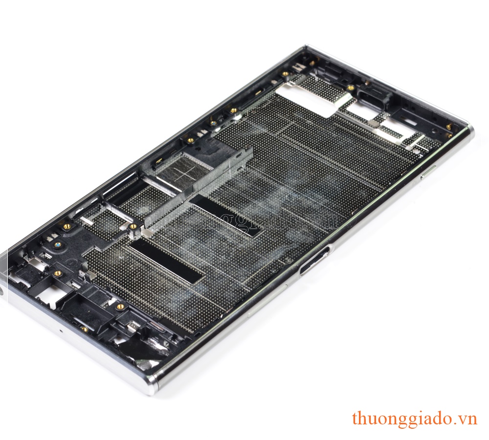 Thanh vành viền benzel Sony Xperia XZ Premium màu crom