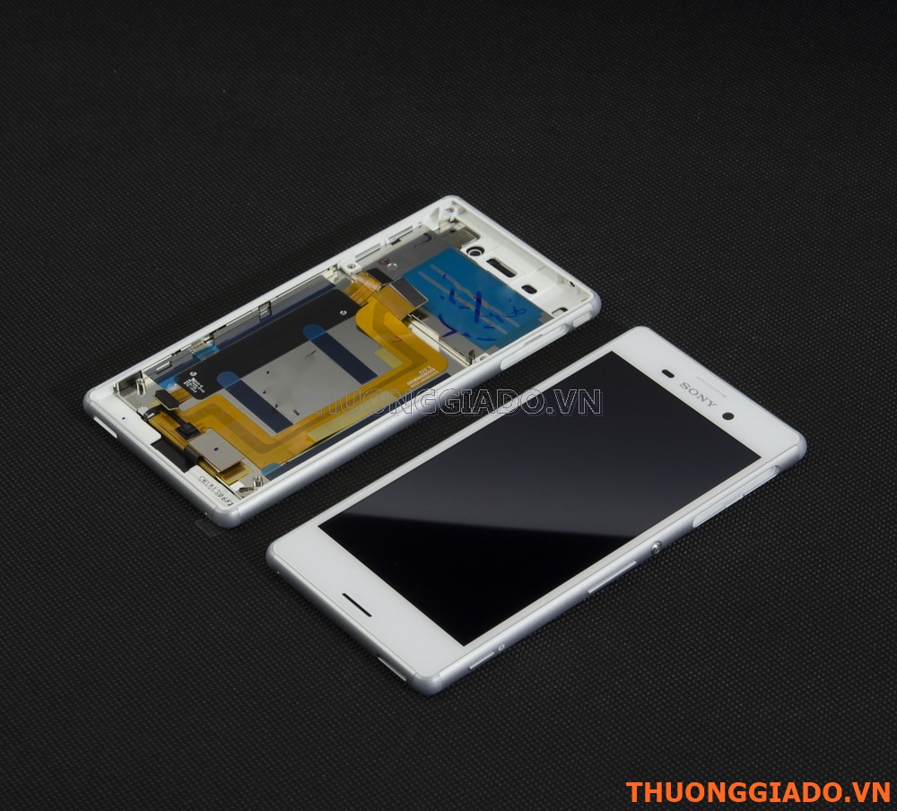 Thay màn hình Sony Xperia M4 chính hãng nguyên bộ (gồm cả vành viền Benzel)
