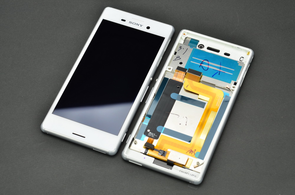 Thay màn hình Sony Xperia M4 chính hãng nguyên bộ (gồm cả vành viền Benzel)