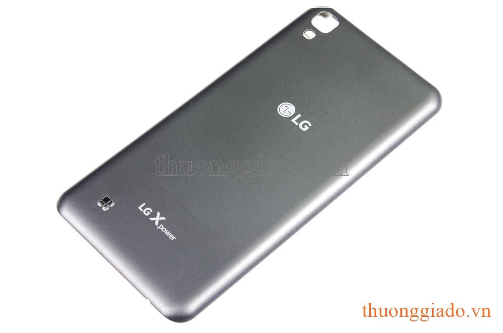 Nắp lưng/ Nắp đậy pin LG X Power (5.3")/ LG K220 màu xám đen