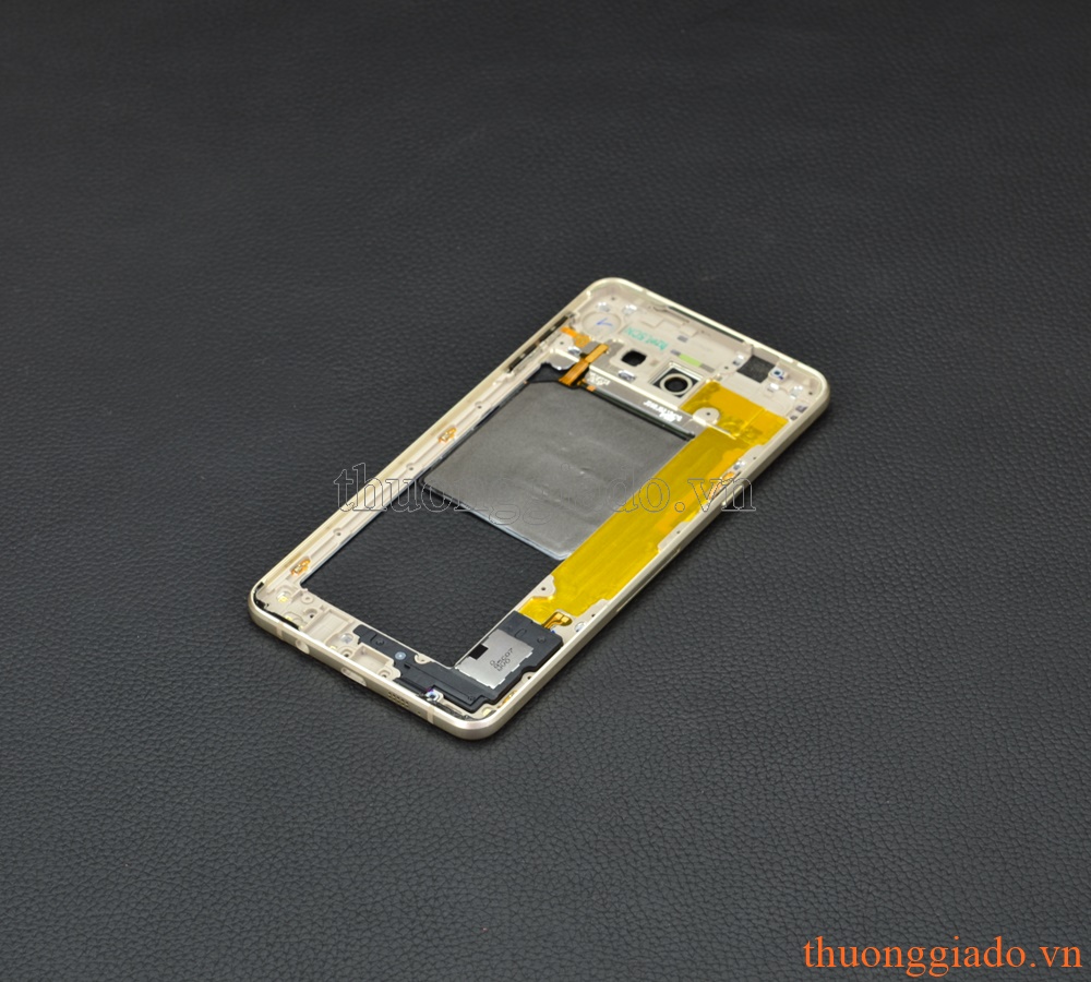 Thay vành viền Benzen Samsung Galaxy A9 màu vàng champagne