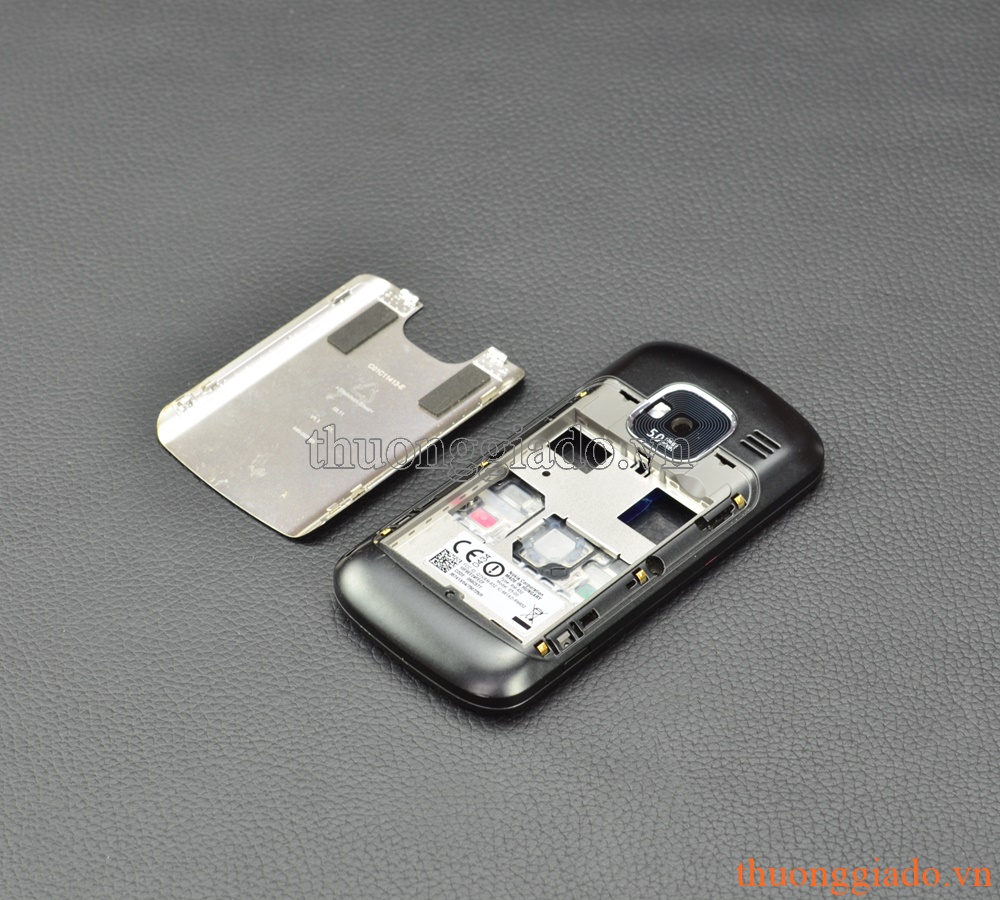 Vỏ Nokia E5-00 màu xám  full housing (hàng zin tháo máy)