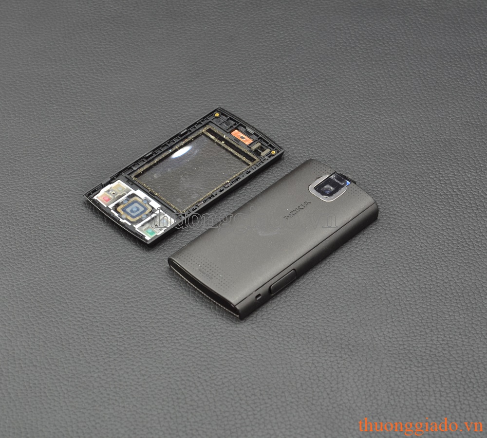 Vỏ Nokia X3-00 màu đen đỏ (hàng zin tháo máy)