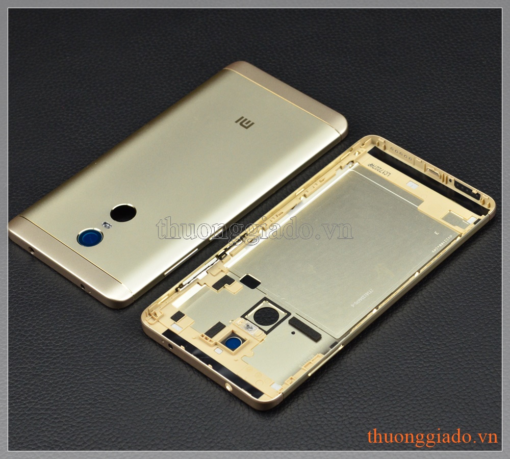 Thay vỏ Redmi Note 4X màu vàng champagne chính hãng
