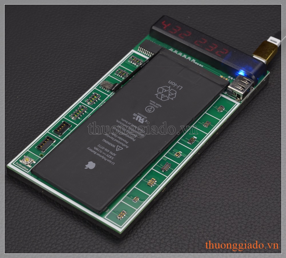 Thiết bị kích pin & đo điện thế pin điện thoại di động(model: W209a)