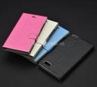 Bao da cầm tay nắp gập mở cho BlackBerry Leap Z20 (flip leather case)