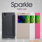 Bao Da Lenovo P70 (5.0"), Hiệu NILLKIN, Sparkle Leather Case