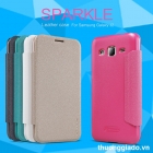 Bao Da Samsung Galaxy J2 (Hiệu NillKin , Sparkle Series)