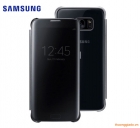 Bao Da Samsung Galaxy S7 Edge NG935 Clear View Cover Màu Đen Chính Hãng