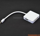 Cáp chuyển đổi từ 1 đầu Mini Displayport sang 3 đầu (DVI-HDMI-Displayport)