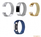 Dây đồng hồ Fitbit Charge 2 (thép không gỉ, mắt lưới thép siêu nhỏ)