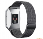 Dây đồng hồ thông minh Fitbit Ionic (thép không gỉ, mắt lưới siêu nhỏ)