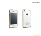 iPhone 5/ iPhone 5s/ iPhone SE hiệu Cross-Case 0.7mm metal bumper