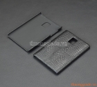 Ốp lưng Blackberry Passport Q30 màu đen, nhựa vân da cá sấu