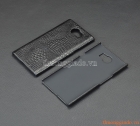 Ốp lưng BlackBerry Priv màu đen, nhựa vân da cá sấu