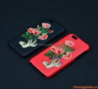 Ốp lưng da thêu hoa cho iPhone 6S, iPhone 6 (4.7")