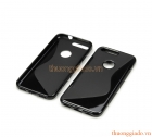 Ốp lưng silicon cho Google Pixel (5.0") màu đen, hiệu S-Line