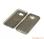 Ốp lưng silicon HTC One ME màu xám đục
