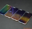 Ốp lưng silicone iPhone 7 Plus (5.5"), mặt lưng in 3D, chủ đề hạt nước