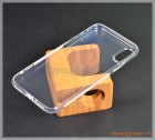 Ốp lưng silicone iPhone X (5.8"), trong suốt, hiệu Vu Case