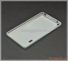 Ốp lưng silicone Lenovo Tab3 7, viền trong suốt lưng mờ đục